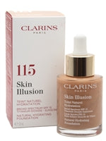 Clarins SKIN ILLUSION Natural Hydrating Foundation, 115 Cognac 1 fl oz