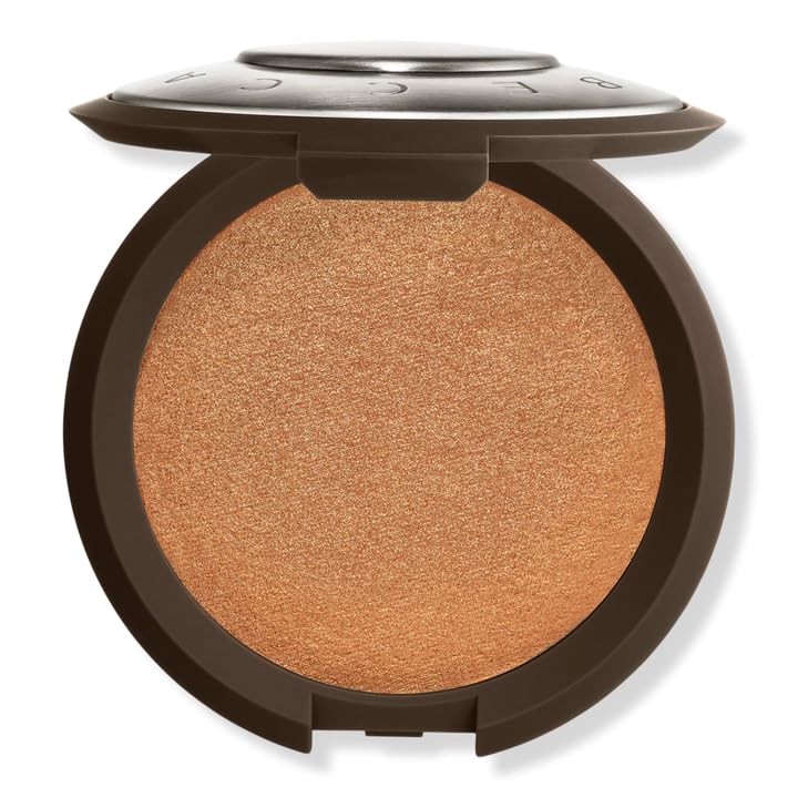 Smashbox X BECCA Shimmering Skin Perfector Pressed Highlighter | Luminous Glow + Buildable, 0.25 Ounce