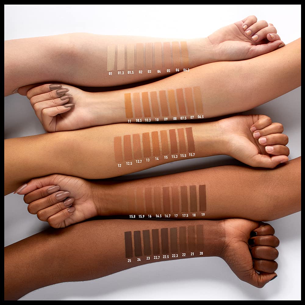 NYX Professional Makeup Can't Stop Won't Stop Liquid Foundation, Matte Finish, Waterproof, Warm Mahogany