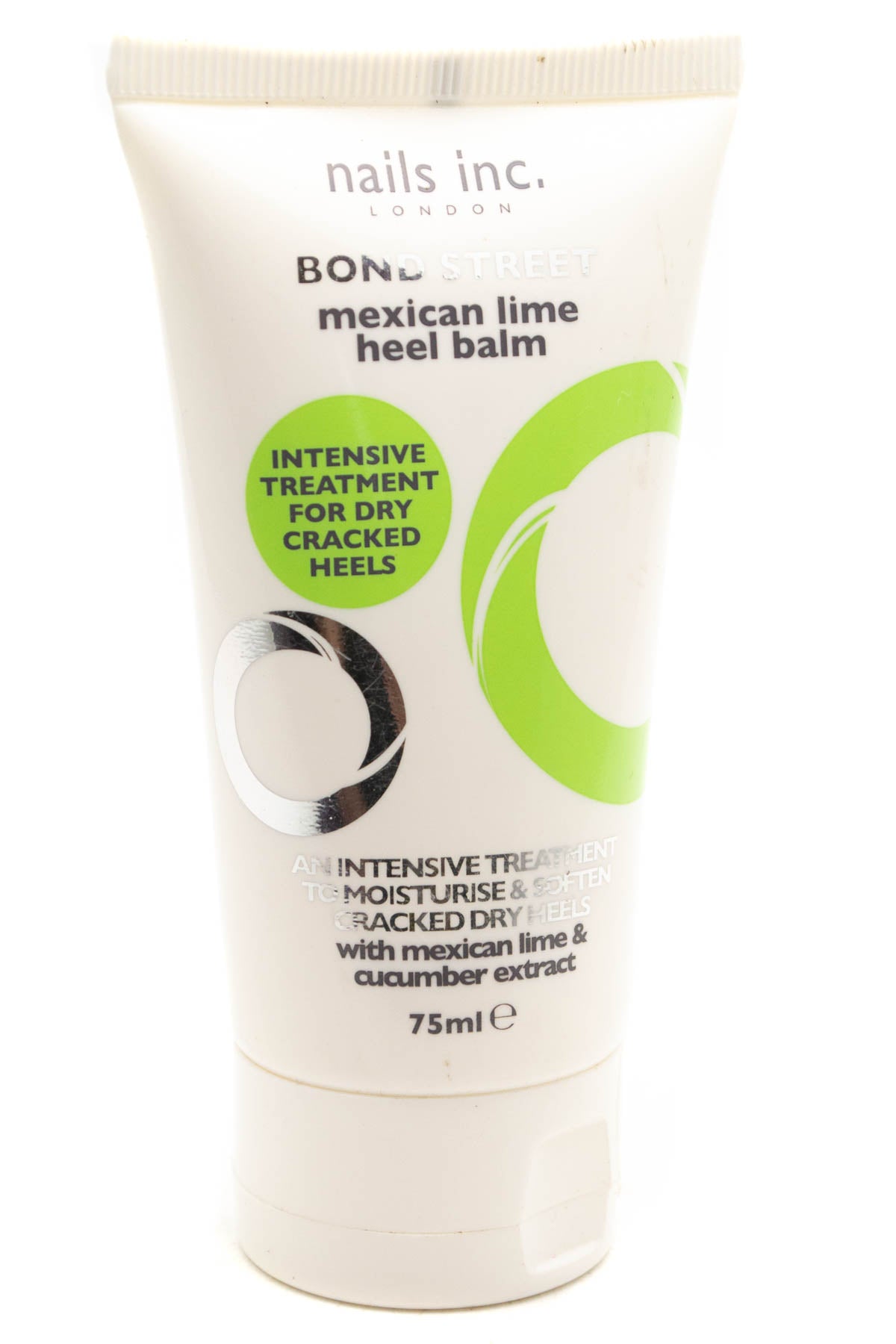 Nails Inc. BOND STREET Mexican Lime Heel Balm Intensive Treatment to Moisturize and Soften Dry Cracked Heels 2.5 fl oz