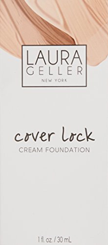 Laura Geller COVER LOCK Tan Cream Foundation 1 fl oz