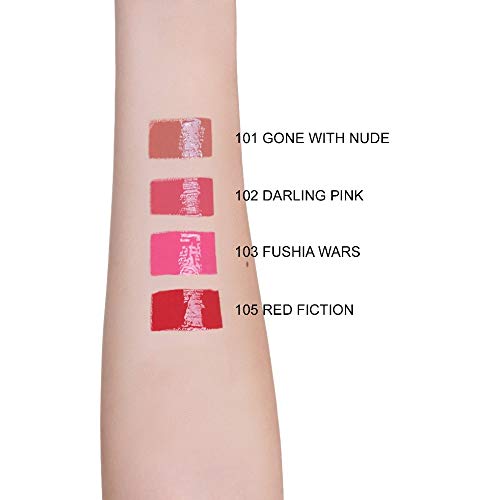 L'Oreal LIP PAINT LACQUER Liquid Lipstick, 101 Gone With The Nude .27 fl oz