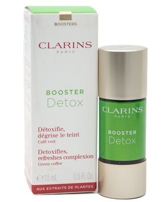 Clarins BOOSTER DETOX, Green Coffee. Detoxifies, Revives Radiance, Plumps .5 fl oz