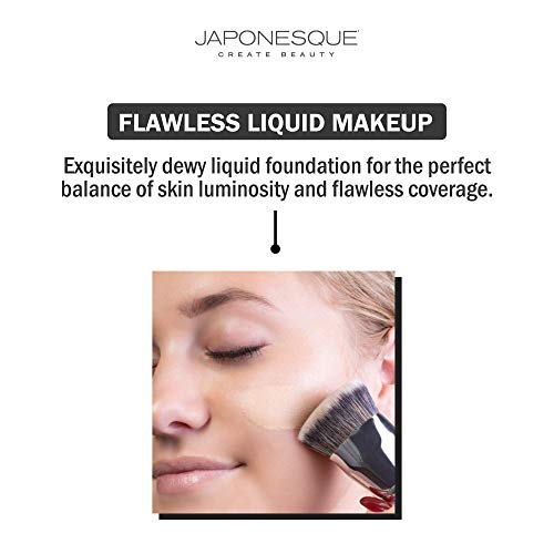 Japonesque Luminous Foundation Flawless Liquid Foundation, 02 .84 fl oz