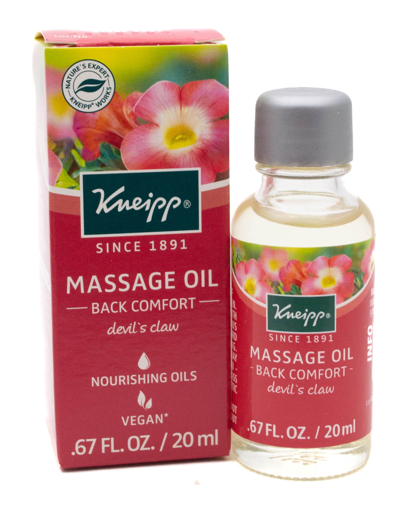 Kneipp Massage Oil, Devils Claw .67 fl oz
