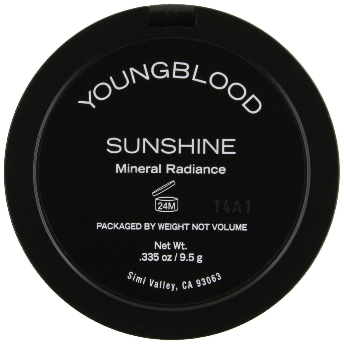 Youngblood MINERAL RADIANCE Pressed Highlighter and Blush, Sunshine .335oz