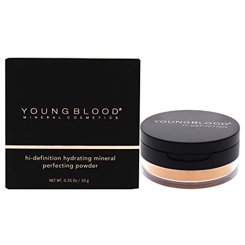 Youngblood Clean Luxury Cosmetics Hi-Def Hydrating Loose Powder | Shine Control Matte Translucent Finishing Setting Powder Blur Effect HD Perfecting Baking | Vegan, Cruelty Free, Paraben