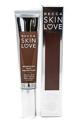 Becca SKIN LOVE Weightless Blur Foundation infused with Glow Nectar Brightening Complex, Cacao 1.23 fl oz