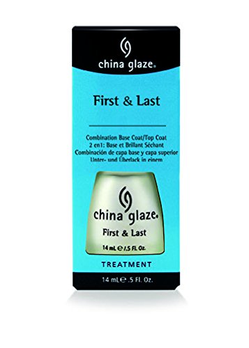 china glaze FIRST & LAST Combination Base / Top Coat .5 fl oz