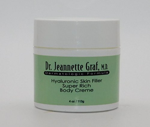 Dr. Jeannette Graf Hyaluronic Skin Filler Super Rich Body Creme 4 Oz.