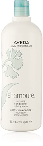 Aveda Shampure Nurturing Conditioner for Fine to Medium Hair | Lightweight Conditioner | 98% Naturally Derived* | Calming Aroma of Lavender & Ylang Ylang