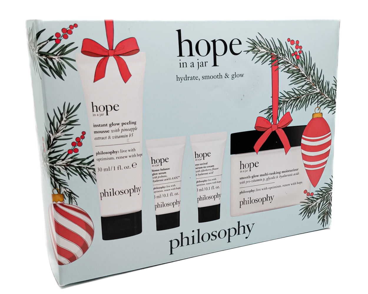 philosophy HOPE IN A JAR 4pc gift set
