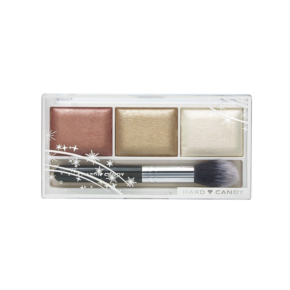 Hard Candy DUST GLOW Baked Highlighter Trio, 1334 RoofTop Rondevous .01ozx3
