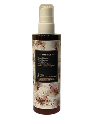 Korres White Blossom Body Butter Spray 8.45 Oz