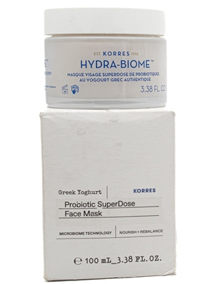 KORRES Greek Yoghurt HYDRA-BIOME Probiotic Superdose Face Mask 3.38 fl oz
