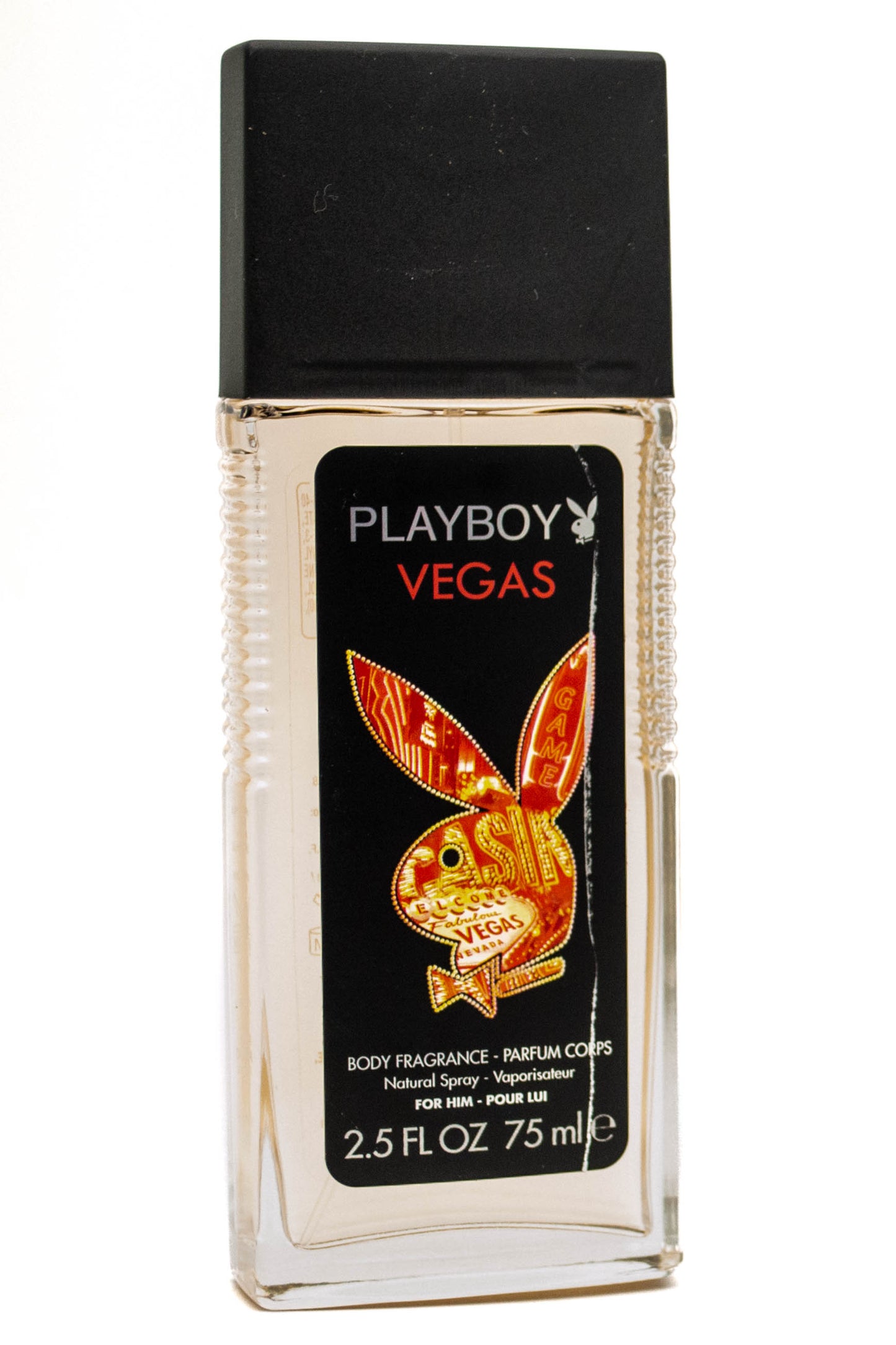 Playboy VEGAS Body Fragrance for Him 2.5 fl oz