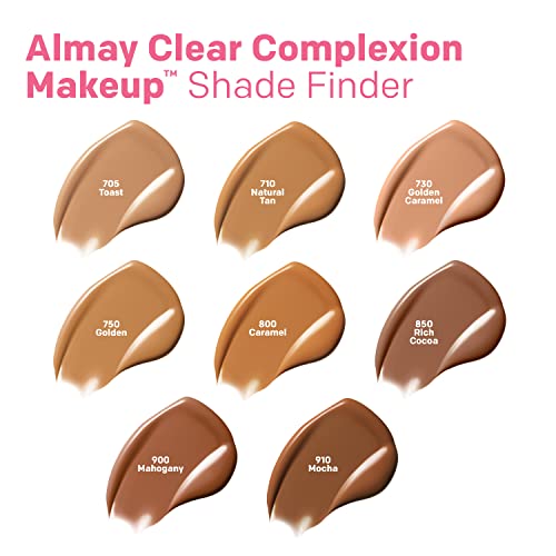 Almay CLEAN COMPLEXION Makeup, 705 Toast 1 fl oz