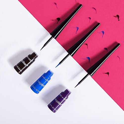 Wet n Wild MEGALINER liquid Eyeliner, 874A Electric Purple .12 fl oz