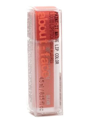 about-face PAINT IT Matte Lip Color Liquid Lipstick, Canyon on Fire .15 fl oz
