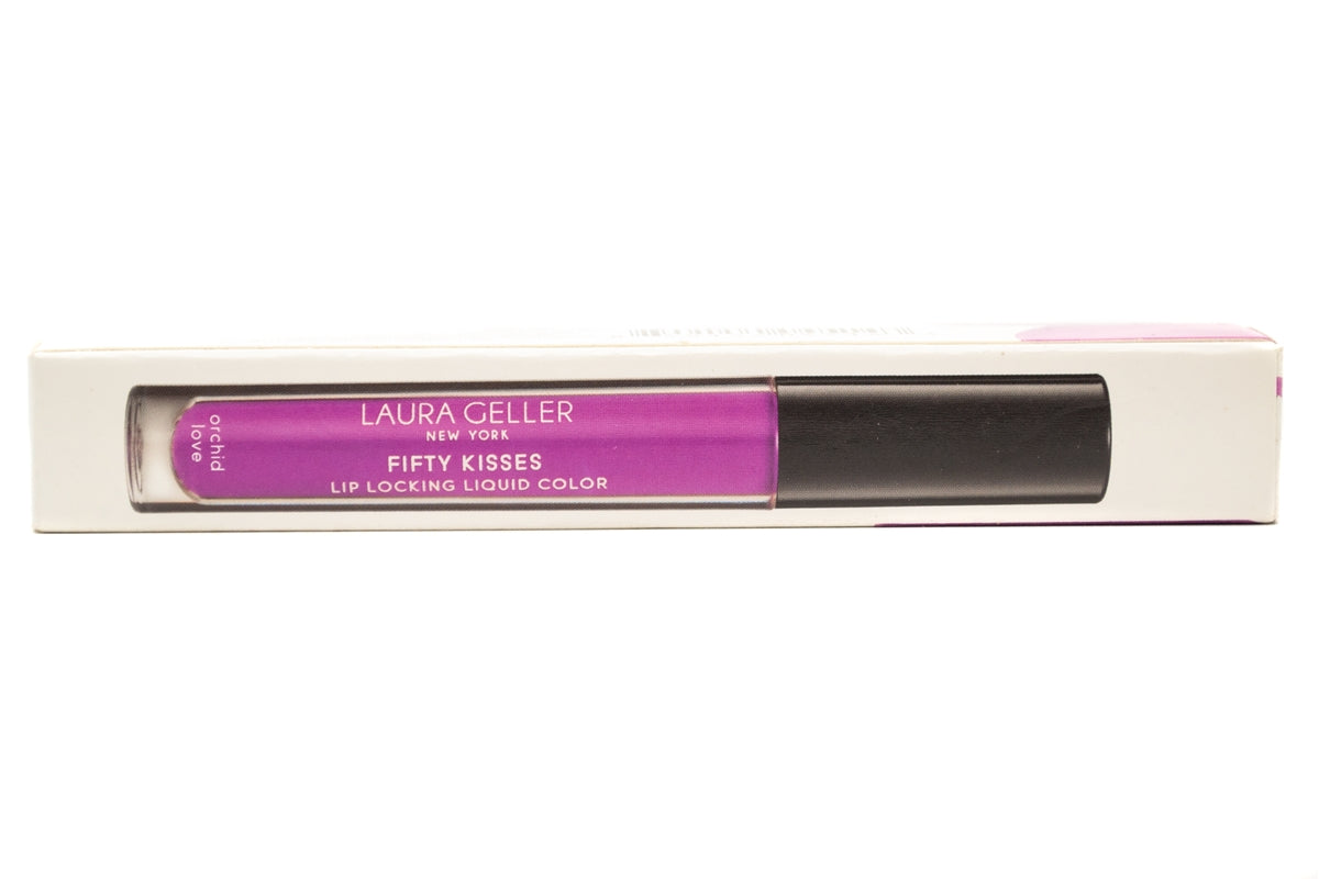 Laura Geller FIFTY KISSES Lip Locking Liquid Color, Orchid Love .11 fl oz