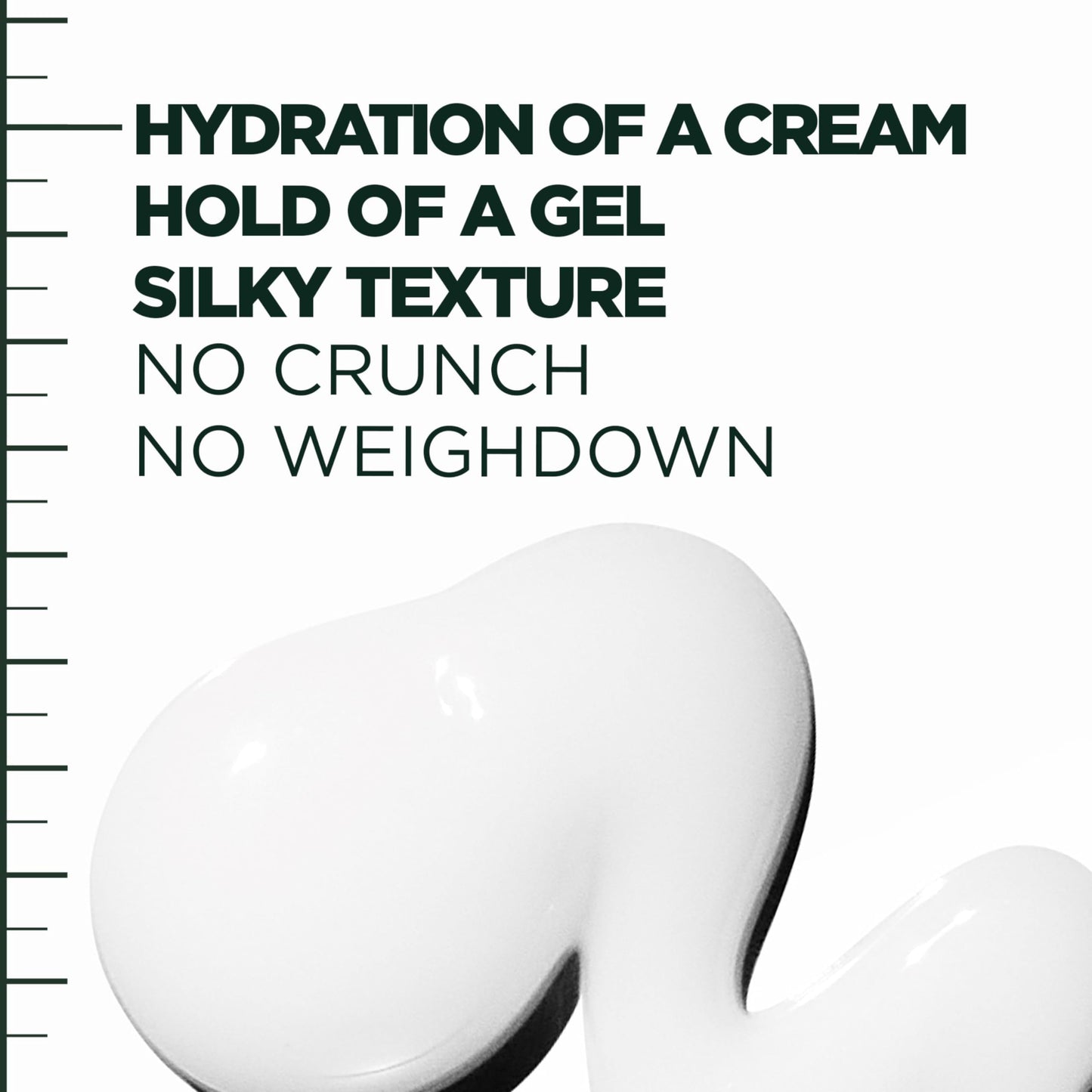 Garnier Fructis Hair Filler Hyaluronic Acid Repair Gel Cream Scalp Care, Wavy Hair 5.1 fl oz