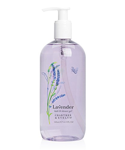 Crabtree & Evelyn Lavender Bath & Shower Gel 16.9 Fl Oz.