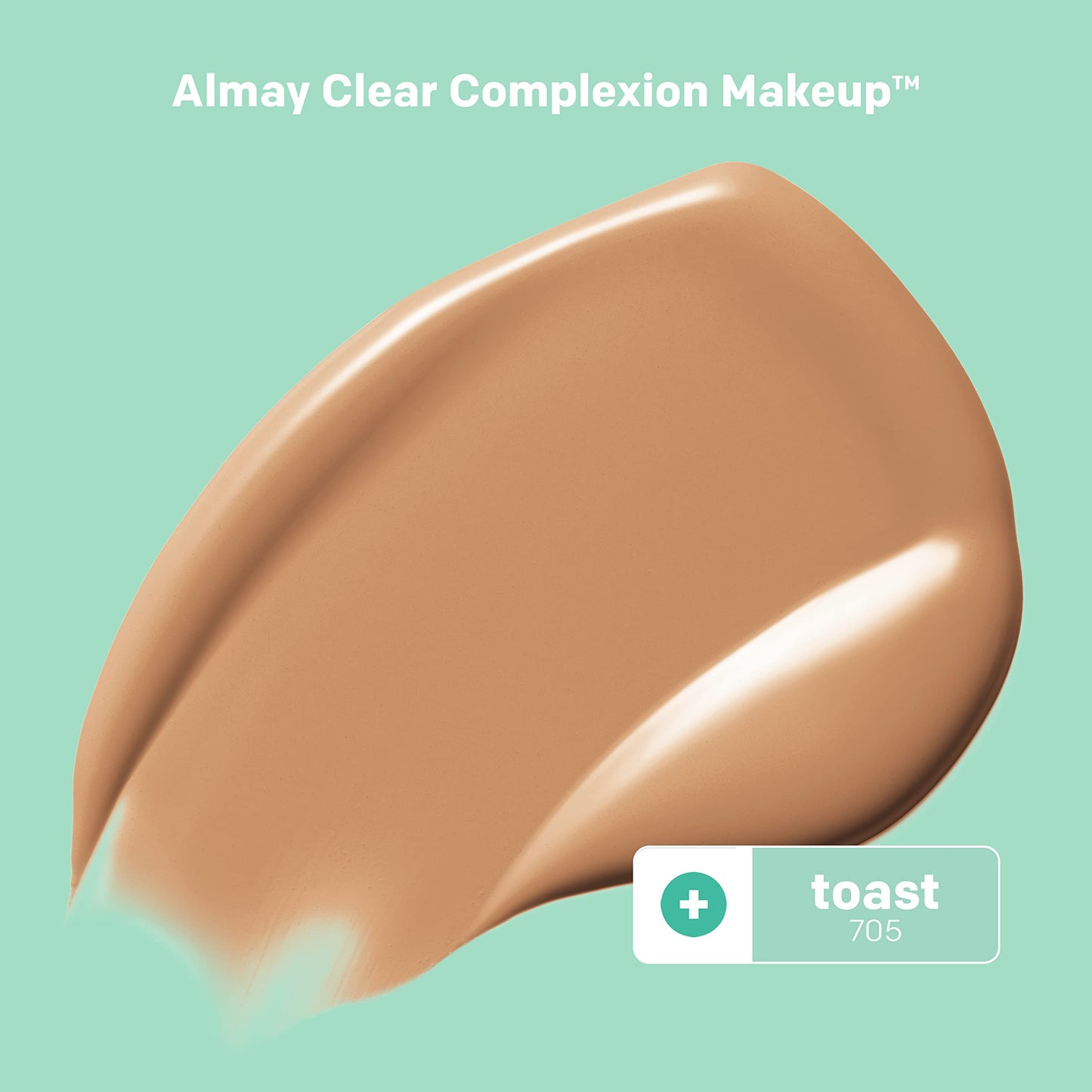 Almay CLEAN COMPLEXION Makeup, 705 Toast 1 fl oz