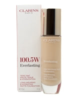 Clarins EVERLASTING Long-Wearing & Hydrating Matte Foundation, 100.5W Cream 1 fl oz