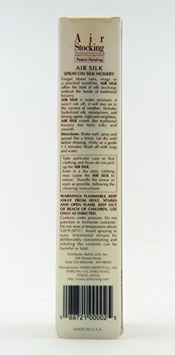 Air Stocking Air Silk Spray-On Silk Hosiery, Bronze .2oz