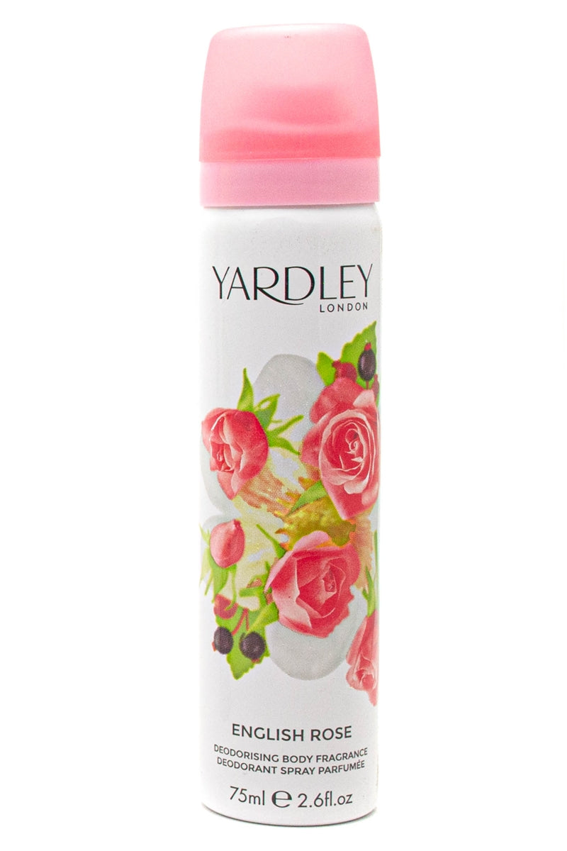 Yardley London for Women Deodorant Body Spray English Rose 2.6 Oz