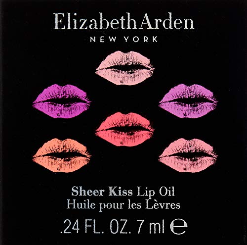 Elizabeth Arden Tropical Escape Sheer Kiss Lip Oils, Coral Caress, 0.23 oz.