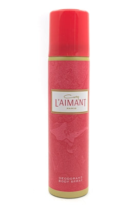Coty L'AIMANT Deodorant Body Spray; Rose, Orchid, Golden Jasmine, Golden Sandalwood and Vanilla 2.5 fl oz