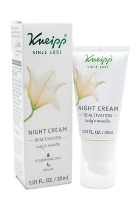 Kneipp Night Cream Reactivation Lady's Mantle 1.01 fl oz