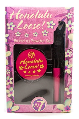 w7 HONOLULU LOOSE! Bronzing Powder Set .7oz