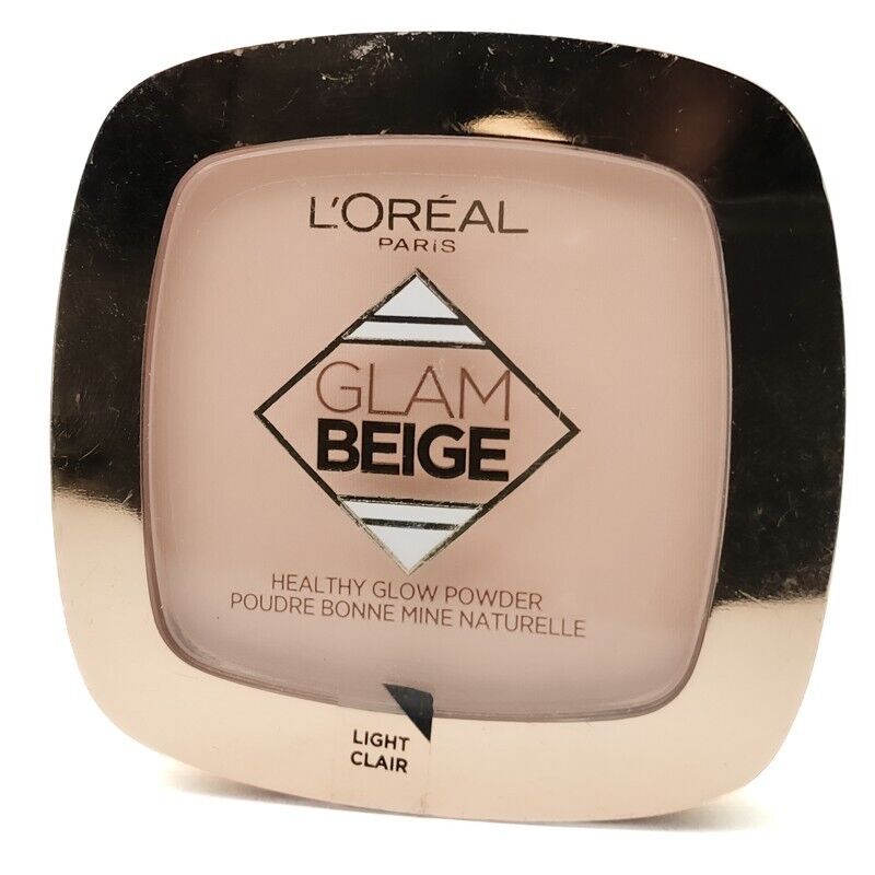 L'Oreal GLAM BEIGE Healthy Glow Powder, Light 9g