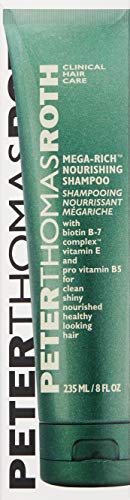 Peter Thomas Roth MEGA-RICH Nourishing Shampoo for Clean, Shiny, Nourished, Healthy Looking Hair 8 fl oz