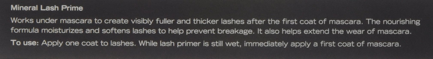Youngblood MINERAL LASH PRIME .13 fl oz