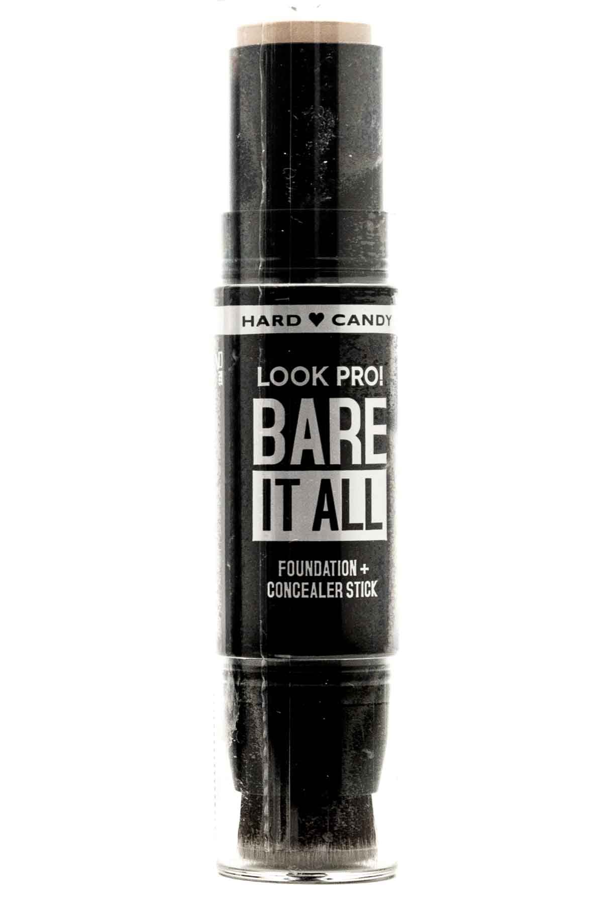 Hard Candy Look Pro! BARE IT ALL Foundation & Concealer Stick, 1361 Medium .4oz