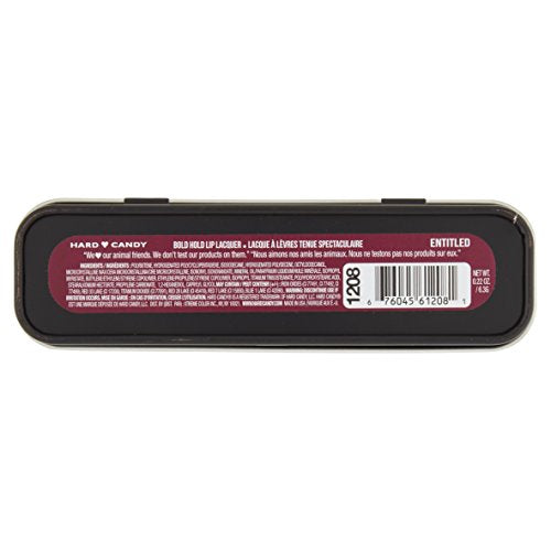 Hard Candy WET EVER Bold Hold Lip Laquer, 1208 Entitled .22oz