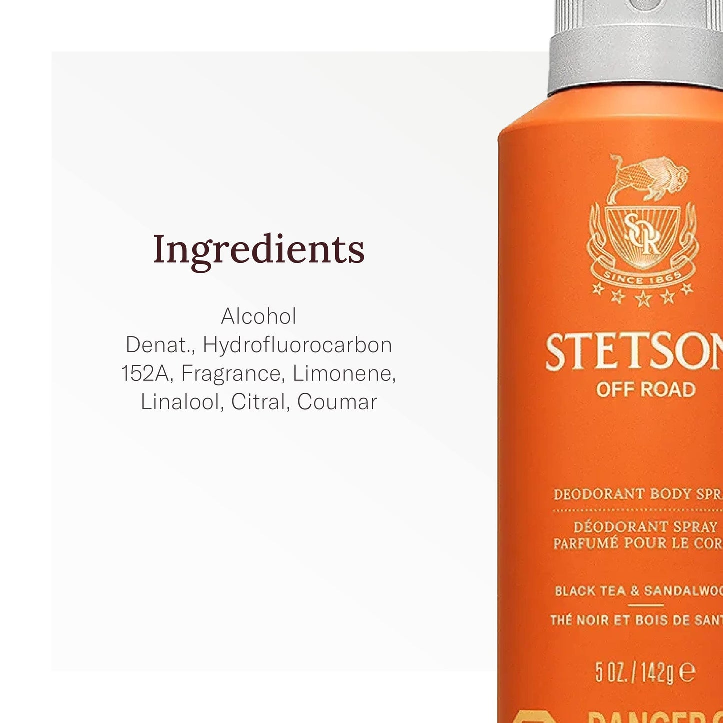 STETSON Personal Care All Day Body Spray by Scent Beauty - Body Spray for Men - Perfect for Men's Grooming Kit - 5 oz