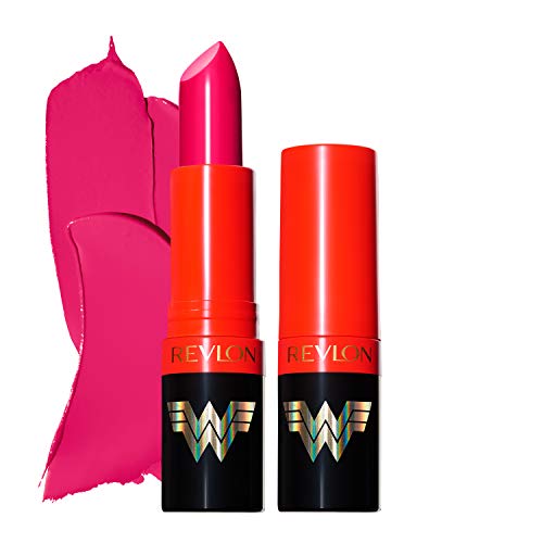 Revlon Super Lustrous WONDER WOMAN Lipstick, Creme 05 Justice For All .15oz