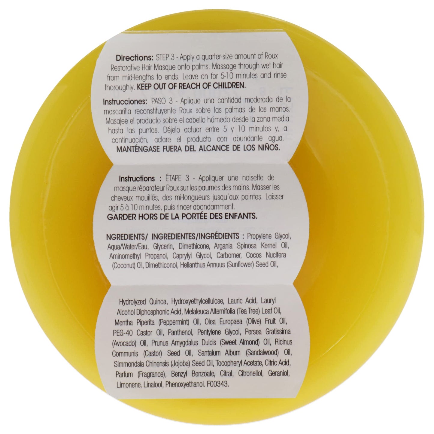 Roux Weightless Precious Oils Restorative Hair Masque Masque Unisex 7 oz