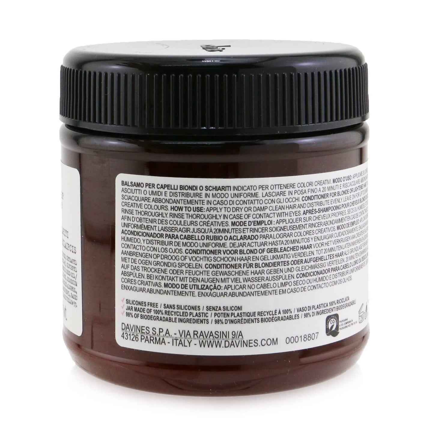 Davines ALCHEMIC Creative Conditioner Pink 8.84 Oz