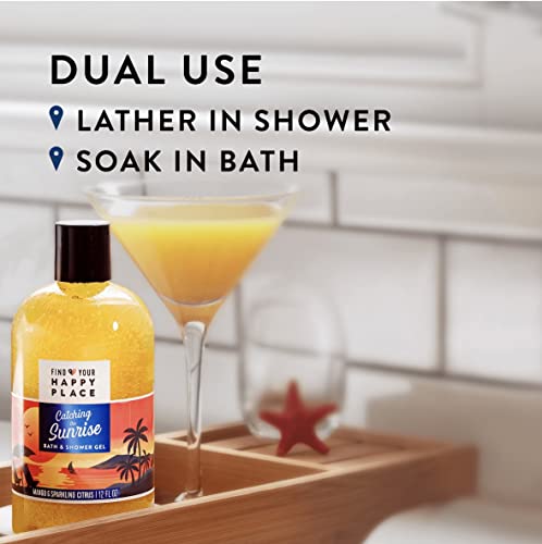 Find Your Happy Place Catching the Sunrise bath & shower gel