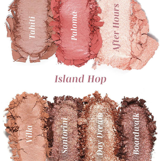 Wander Beauty Island Hop Getaway Eye and Face Palette