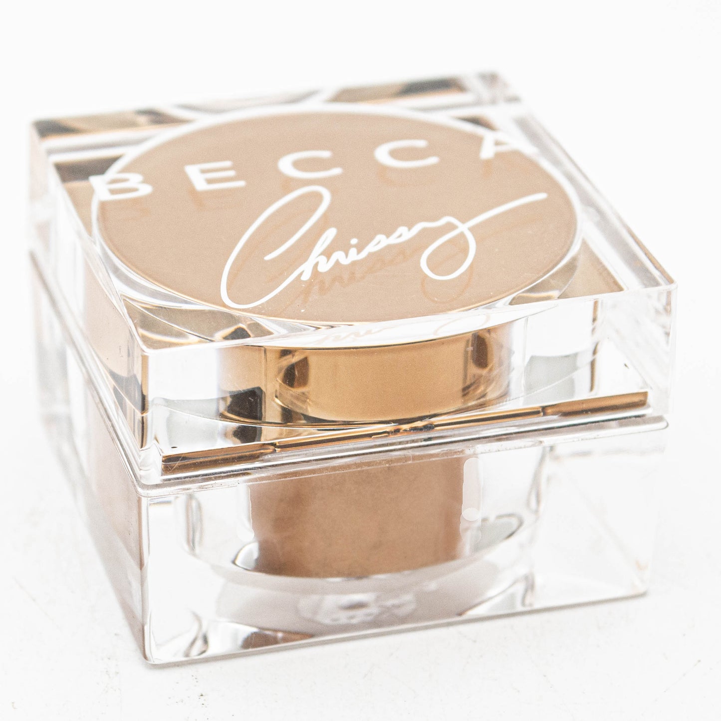 becca CHRISSY Confectionary Glow Powder, Loose Powder, Cinnamon Sugar .14oz
