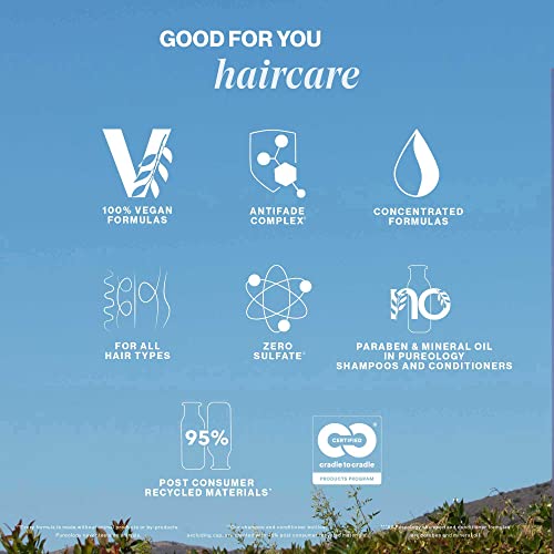 Pureology STRENGTH PURE BLONDE Purple Shampoo Toning For Brassy, Color-Treated Hair 9 fl oz