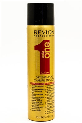 Revlon uniq one DRY SHAMPOO, Cleanses without Water 2.5 fl oz