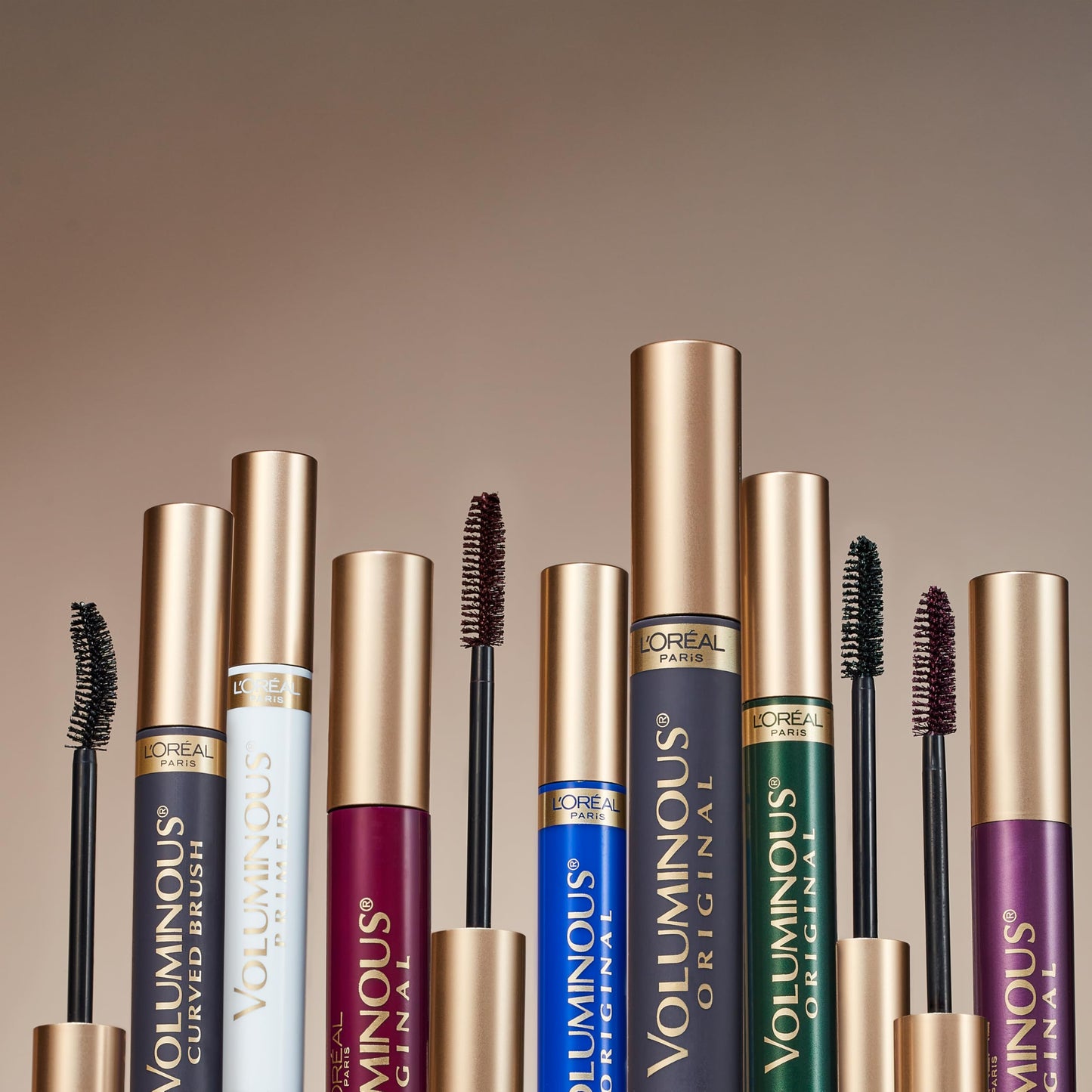 L'Oreal Paris Makeup Voluminous Original Volume Building Mascara, 310 Blackest Black, 0.28 fl; Oz, 1 Count