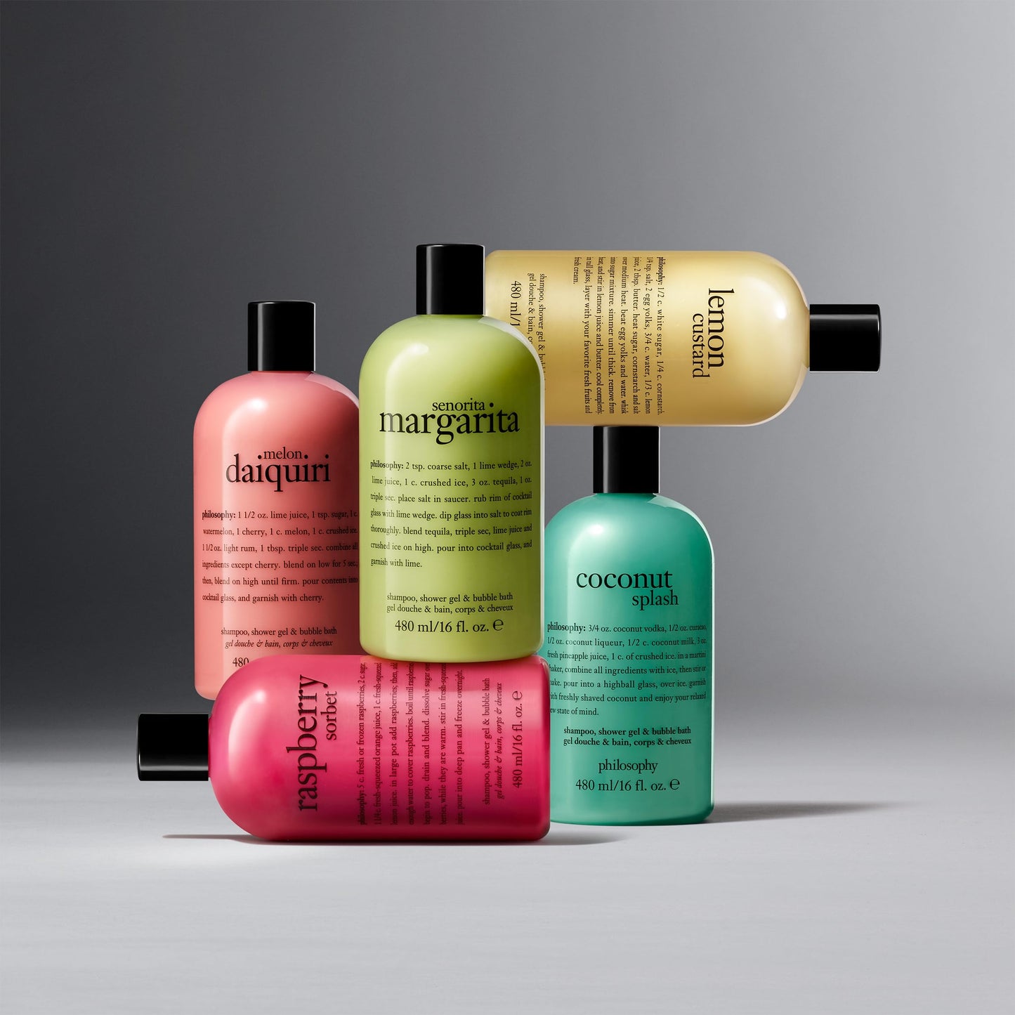 philosophy - raspberry sorbet shower gel, 16 oz